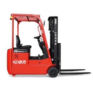 Xe Nâng Điện 3 Bánh 1.5 tấn Pin Lithium