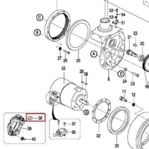 Vị trí chổi than 1115-250001-00