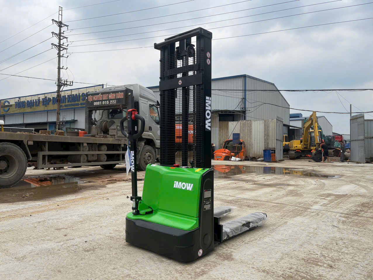 Xe Nâng Điện Stacker DS3