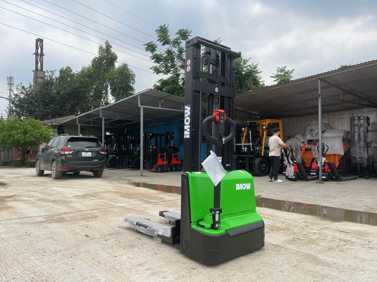 Xe Nâng Điện Stacker DS3