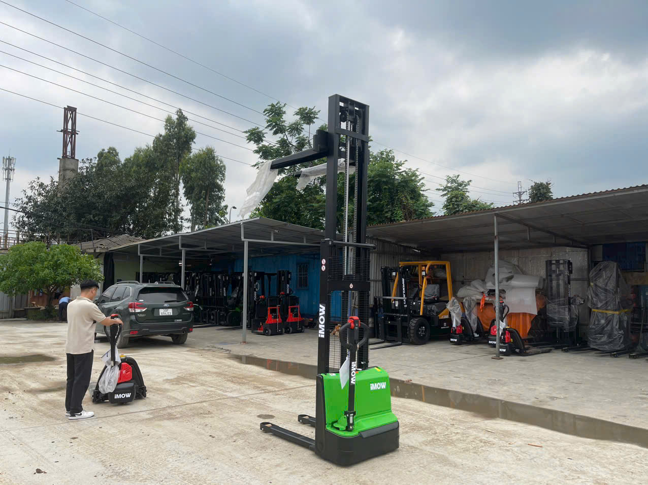 Xe Nâng Điện Stacker DS3